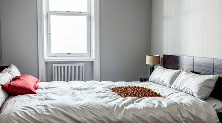 What do bedbugs feed on in an empty apartment?