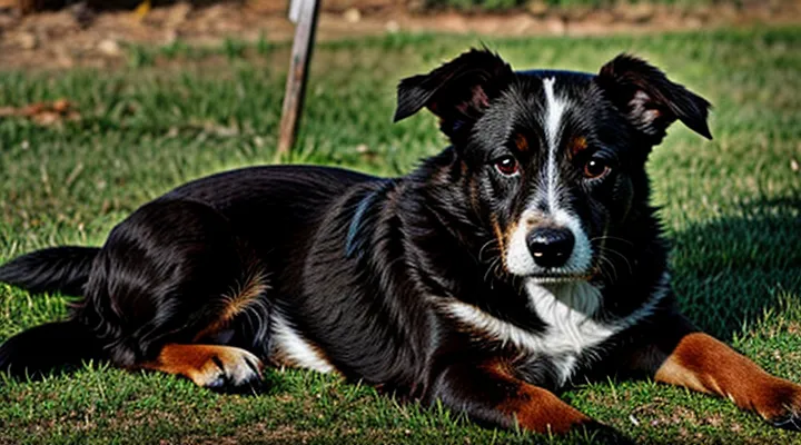 What do black fleas on a dog indicate?