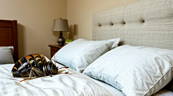 What do domestic bed bugs look like, and where do they hide?