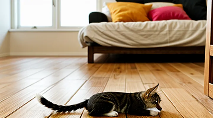 What do dreams about fleas on the floor mean?