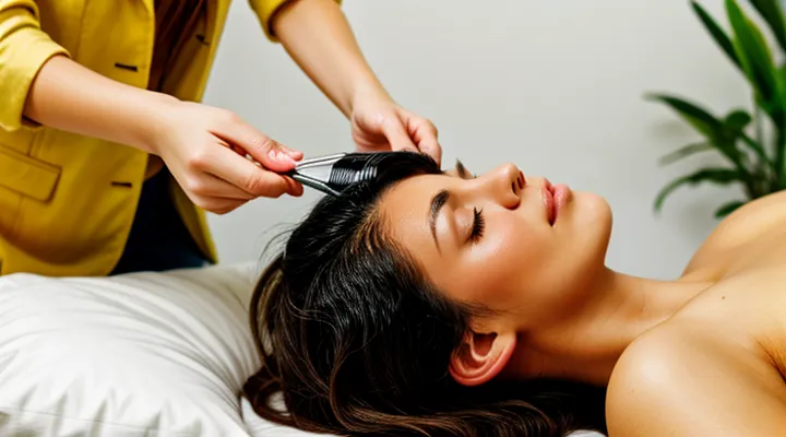 What do dreams about lice on another woman's head mean?