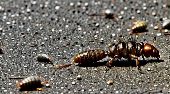 What do earth fleas and their bites look like?