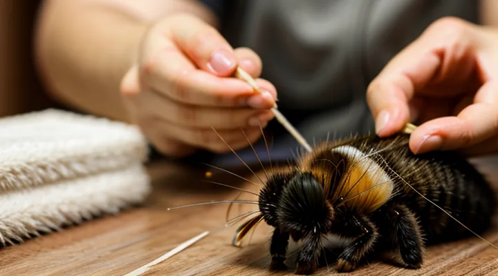 What do fleas and lice look like on a human?