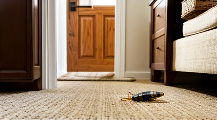 What do ground fleas fear in the house?