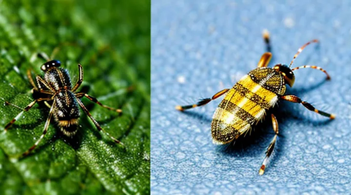 What do harmless ticks look like?