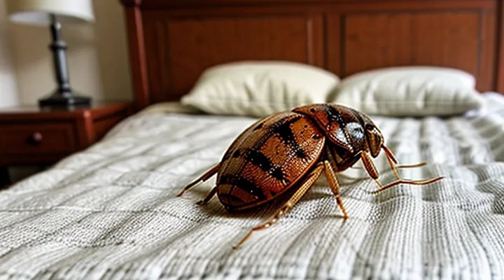 What do household bedbugs look like and where can they be found?