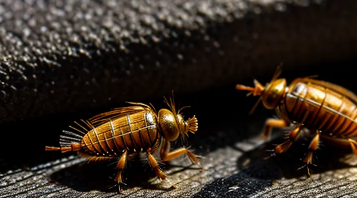 What do human fleas look like?