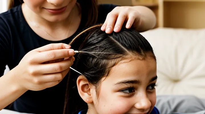 What do lice nits look like, and how can they be distinguished?