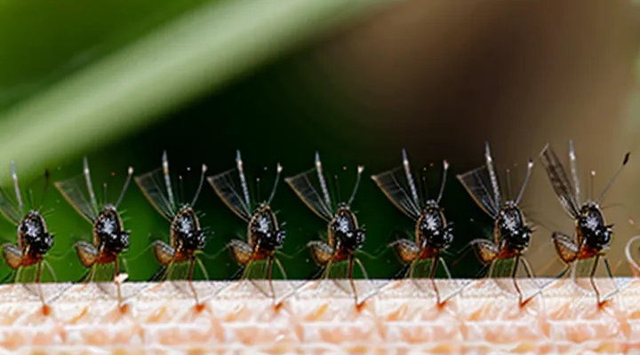 What do lice nymphs look like: stages of development?