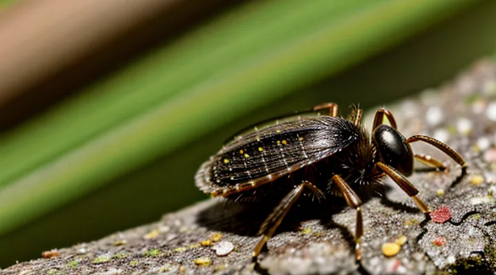 What do ticks eat in nature besides blood?