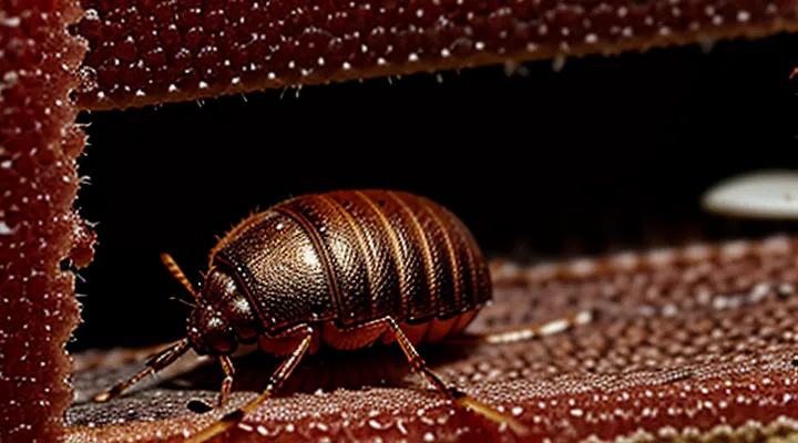 What does a bedbug look like after a blood meal?