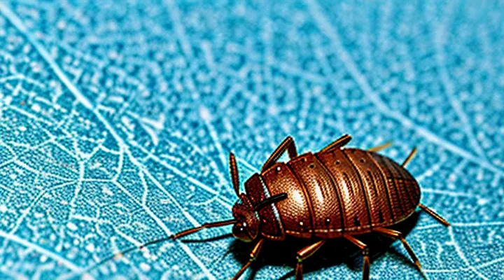 What does a bedbug look like and what are its dimensions?