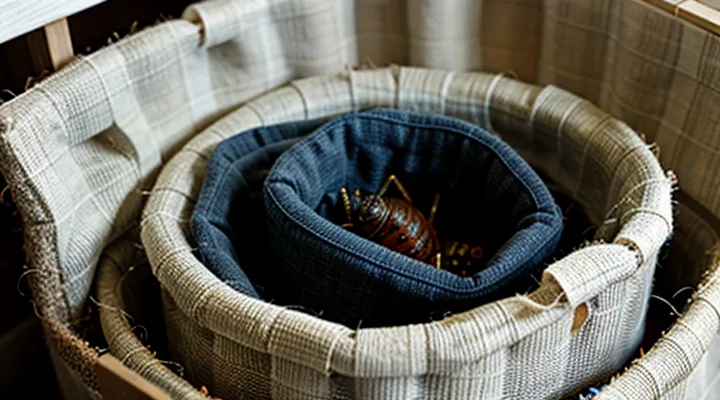 What does a bedbug nest look like?