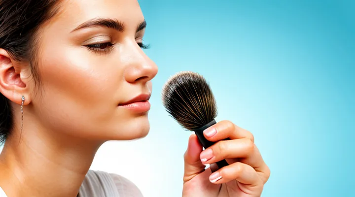 What does a Demodex mite look like on skin?