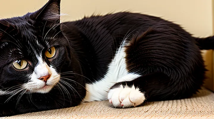 What does a dream about a cat with fleas mean for a woman?