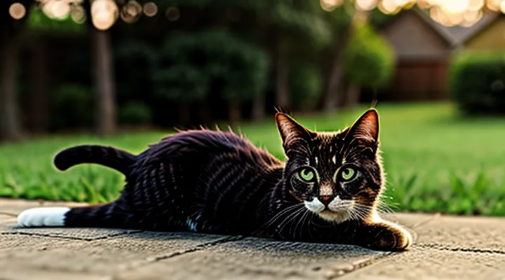 What does a dream about fleas on a cat mean?