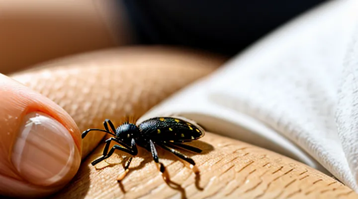 What does a dream about ticks on the body signify?