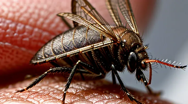 What does a mosquito bite look like compared to a bedbug bite?