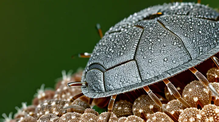 What does a pubic louse look like, and what are its distinguishing signs?