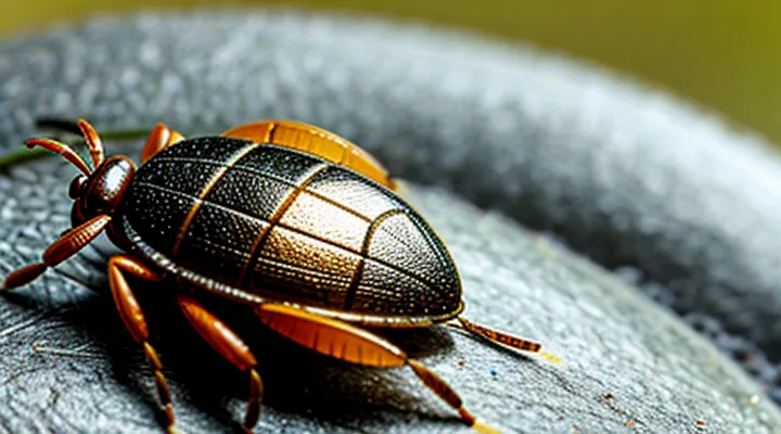 What does a tick attached to the skin look like?