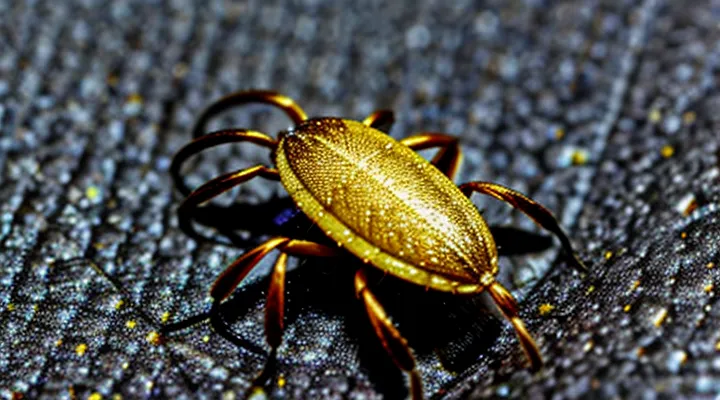 What does a tick bite look like if the tick has detached?