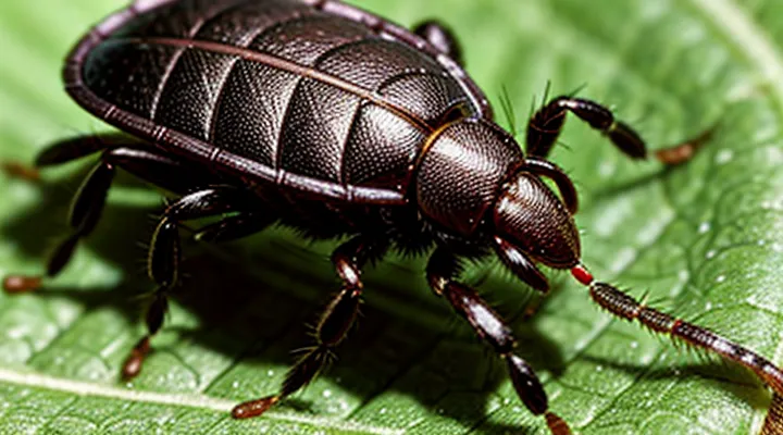 What does a tick bite look like on a human body without the tick present?