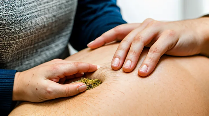 What does a tick bite look on human skin?