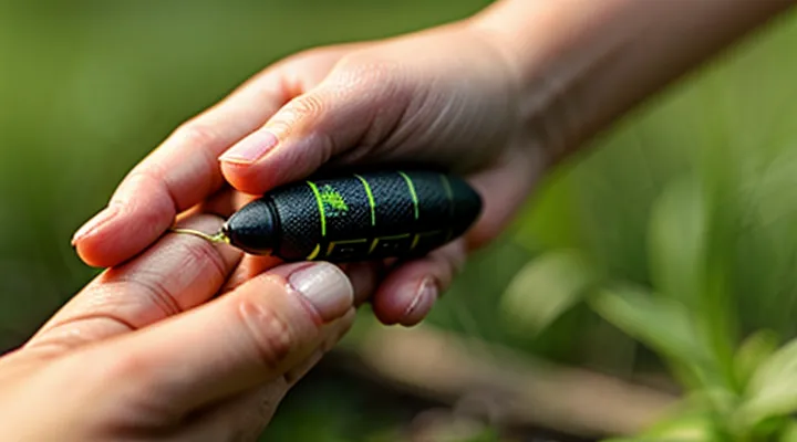 What does a tick bite look on the skin?