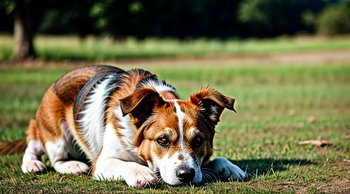 What does a tick bite mark look like on a dog without the tick present?