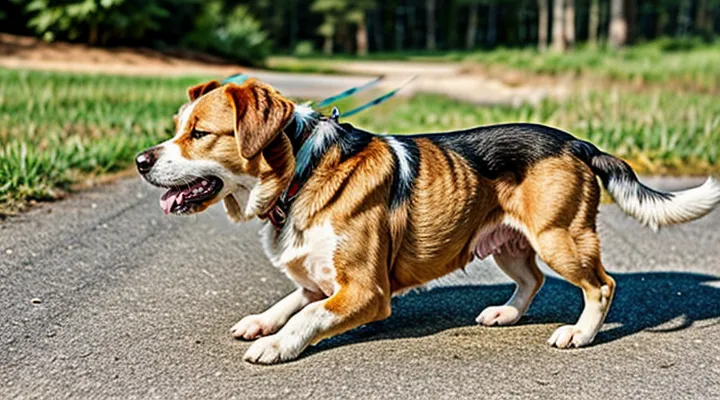What does a tick bite mark look on a dog?