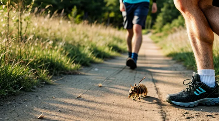 What does a tick bite on the leg look like?