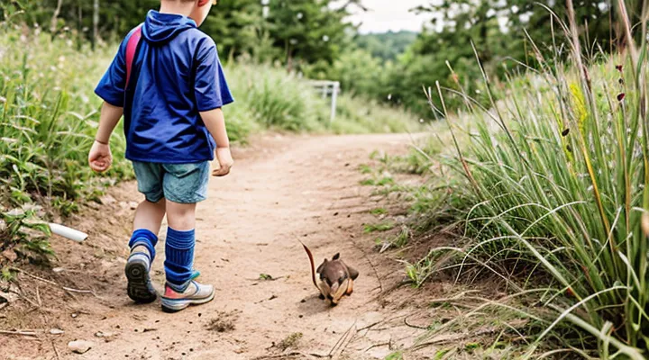 What does a tick bite site look like on a child?