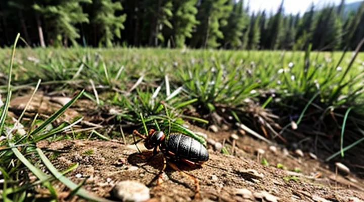 What does a tick bite site look like without the parasite?