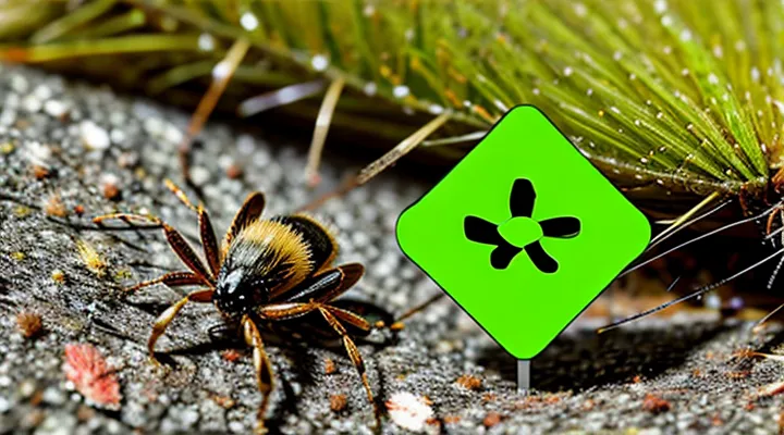 What does a tick bite site look like without the tick?