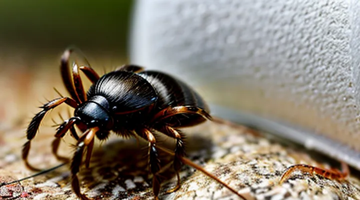 What does a tick bite wound look like?