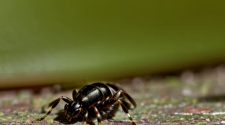 What does a tick do after it feeds on blood?