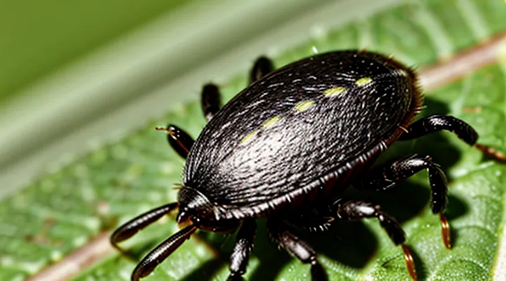 What does a tick in the ear look like?