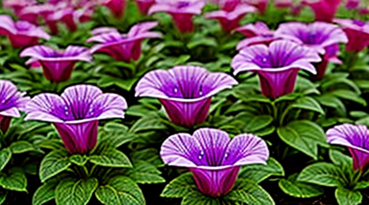 What does a tick look like on petunias?