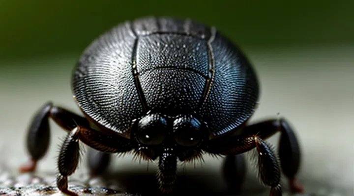 What does a tick under the skin look like in a person?