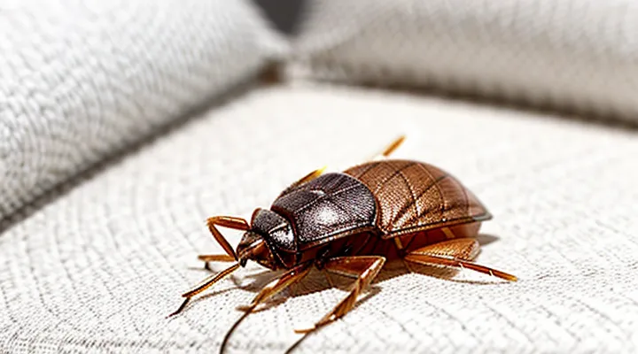 What does an adult bedbug look like?