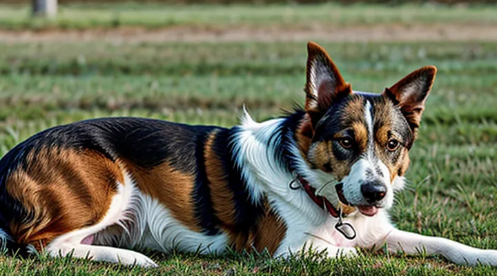 What does an attached tick look like on a dog?