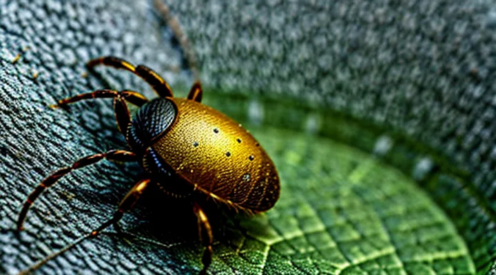 What does it mean if a tick that has embedded itself appears in a dream?