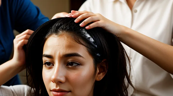 What does it mean to dream that you have lice on your head?