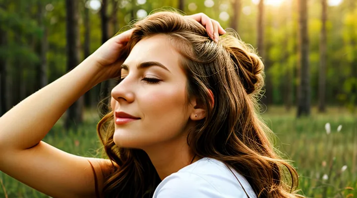 What does it mean when a woman dreams of ticks appearing on her head?