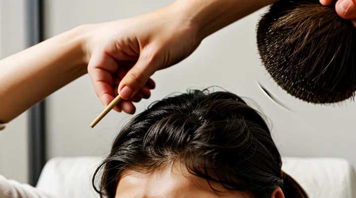 What does it mean when you dream of crushing lice on your head?