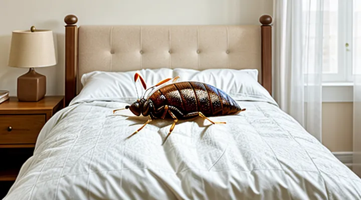 What does the smell of bedbugs indicate and why?