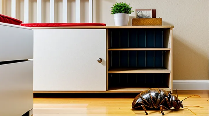 What habitat do bedbugs prefer in an apartment?