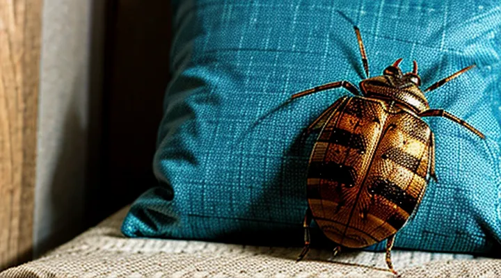 What happens if a bedbug is crushed?