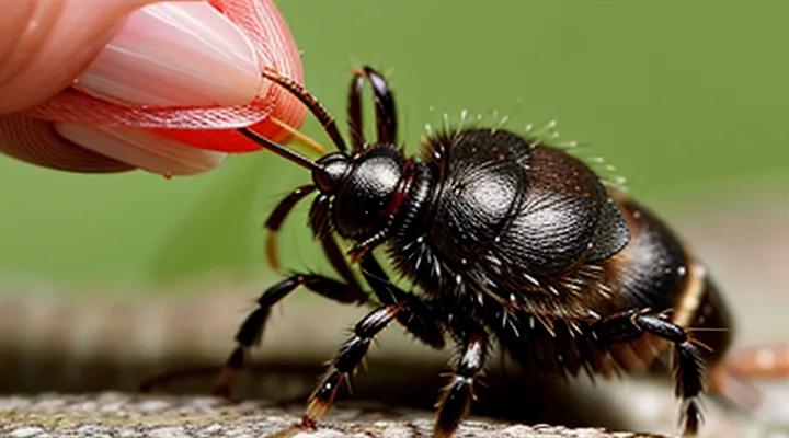 What happens if a tick bites you?