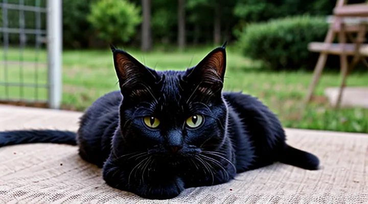 What happens if a tick’s head remains inside a cat?